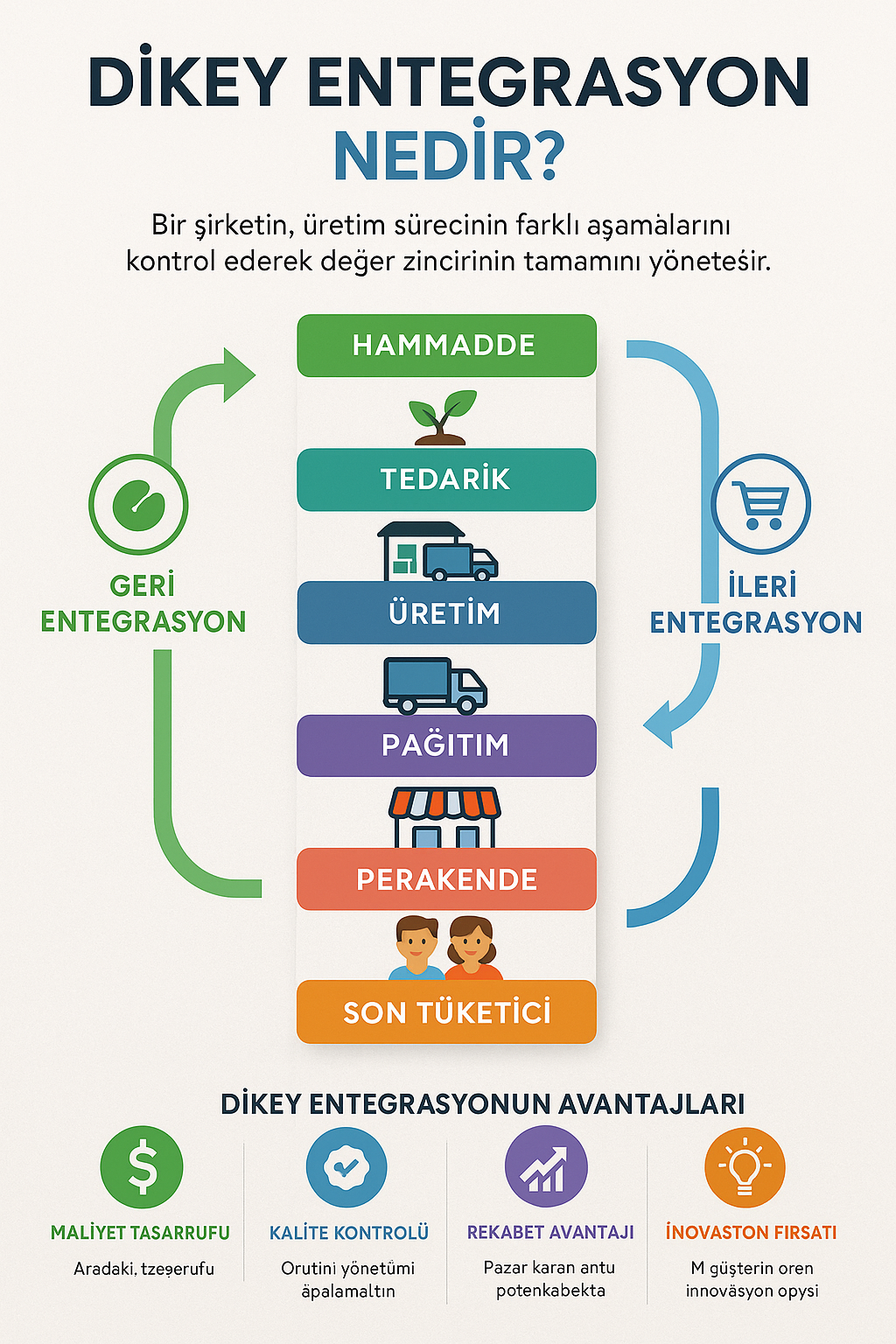Dikey Entegrasyon ( Dikte Entegrasyon ) Nedir ?